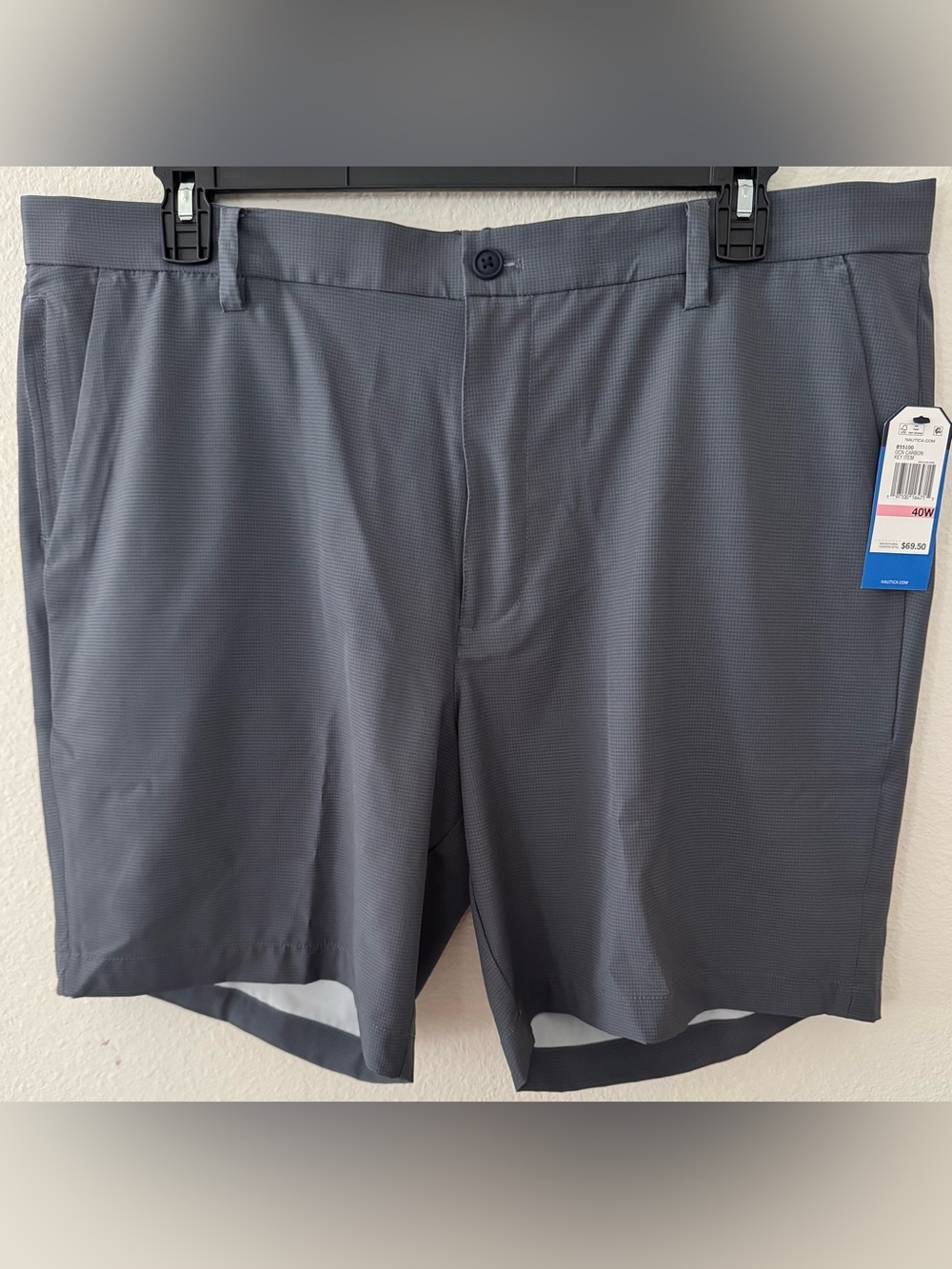Men's Nautica Printed Performance Shorts 
Waist 40 Slim Fit